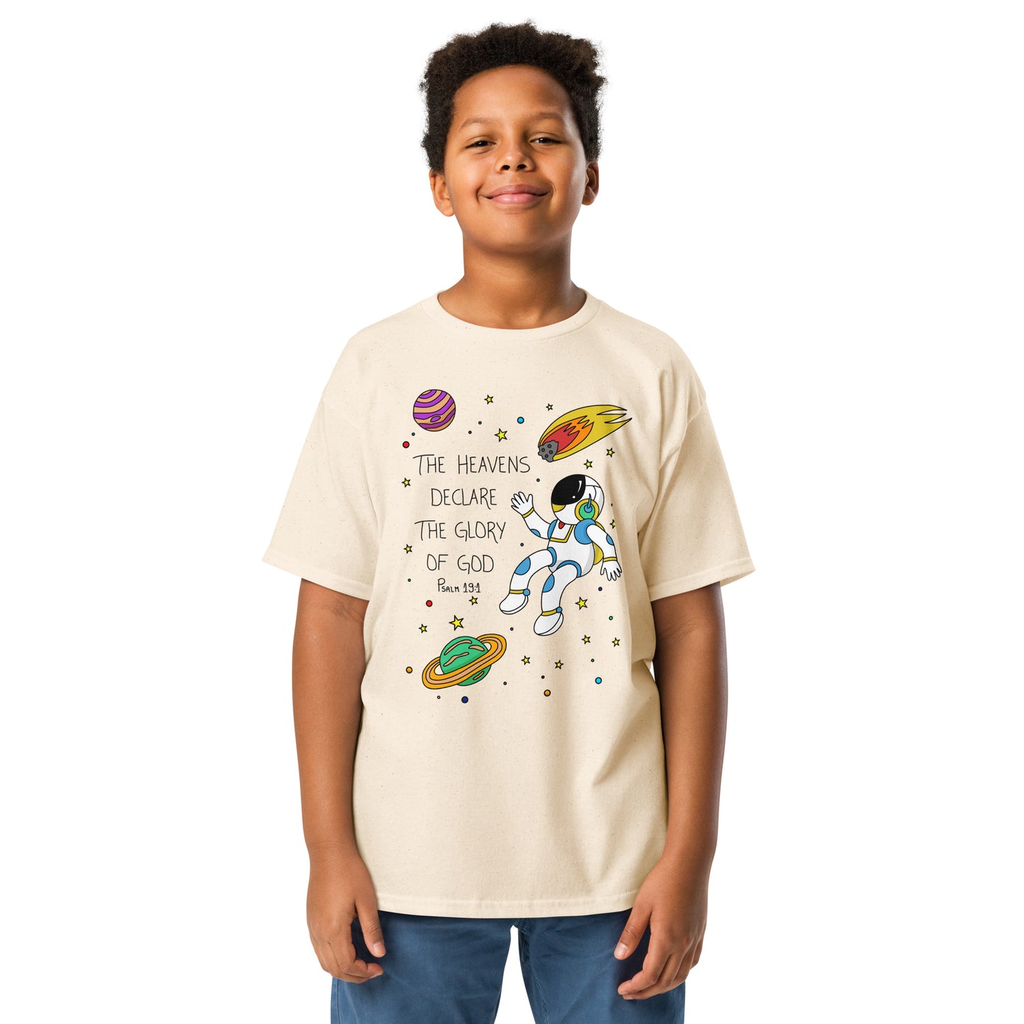 Youth classic tee Psalm 19:1
