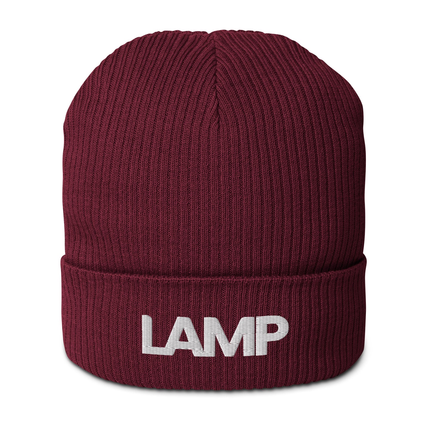 Gorro Lamp canelado orgânico
