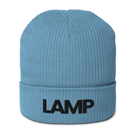 Gorro Lamp canelado orgânico