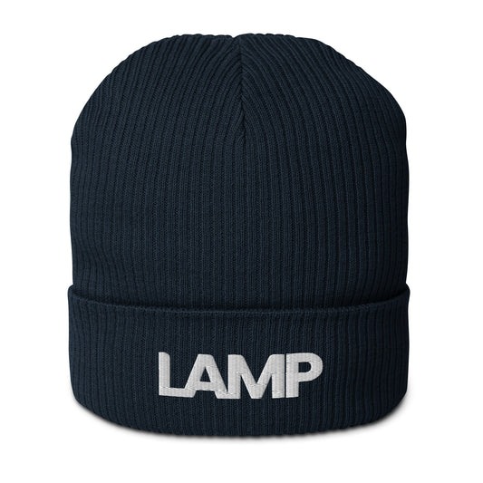 Gorro Lamp canelado orgânico