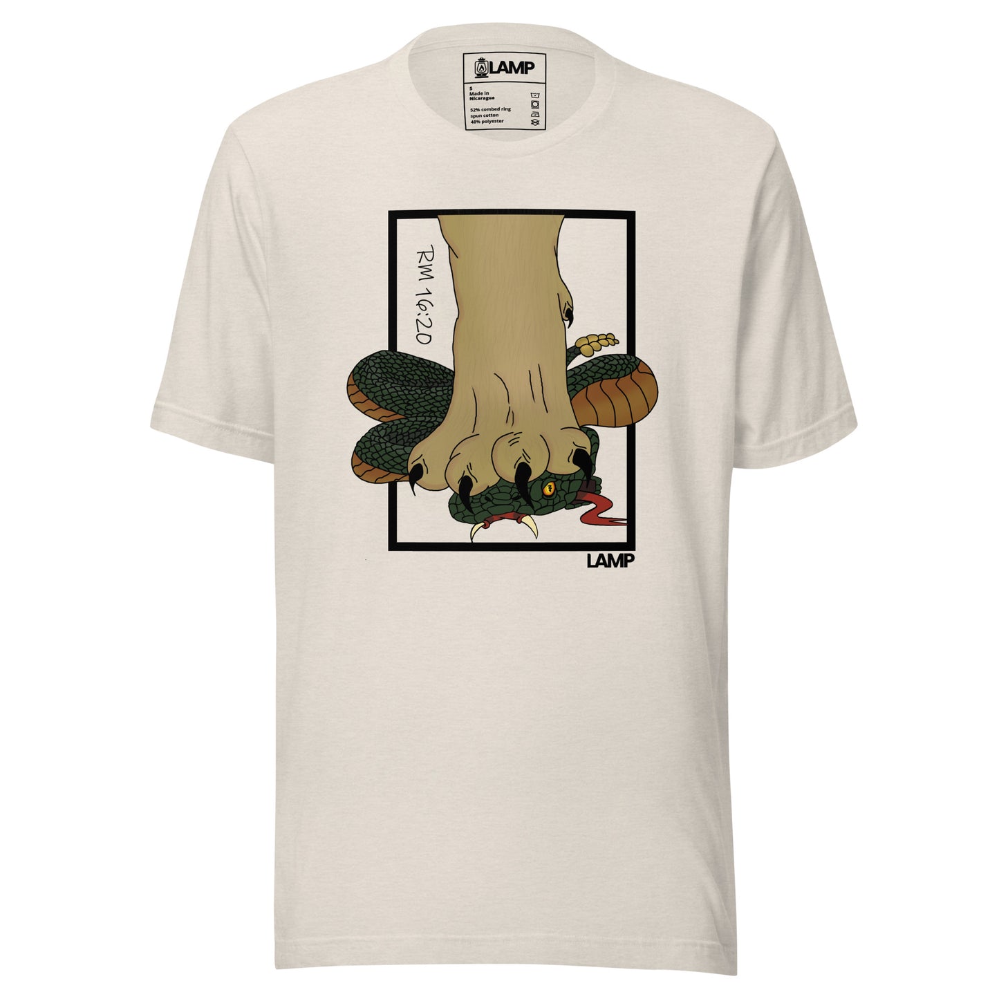 Camiseta unissex Rm 16:20