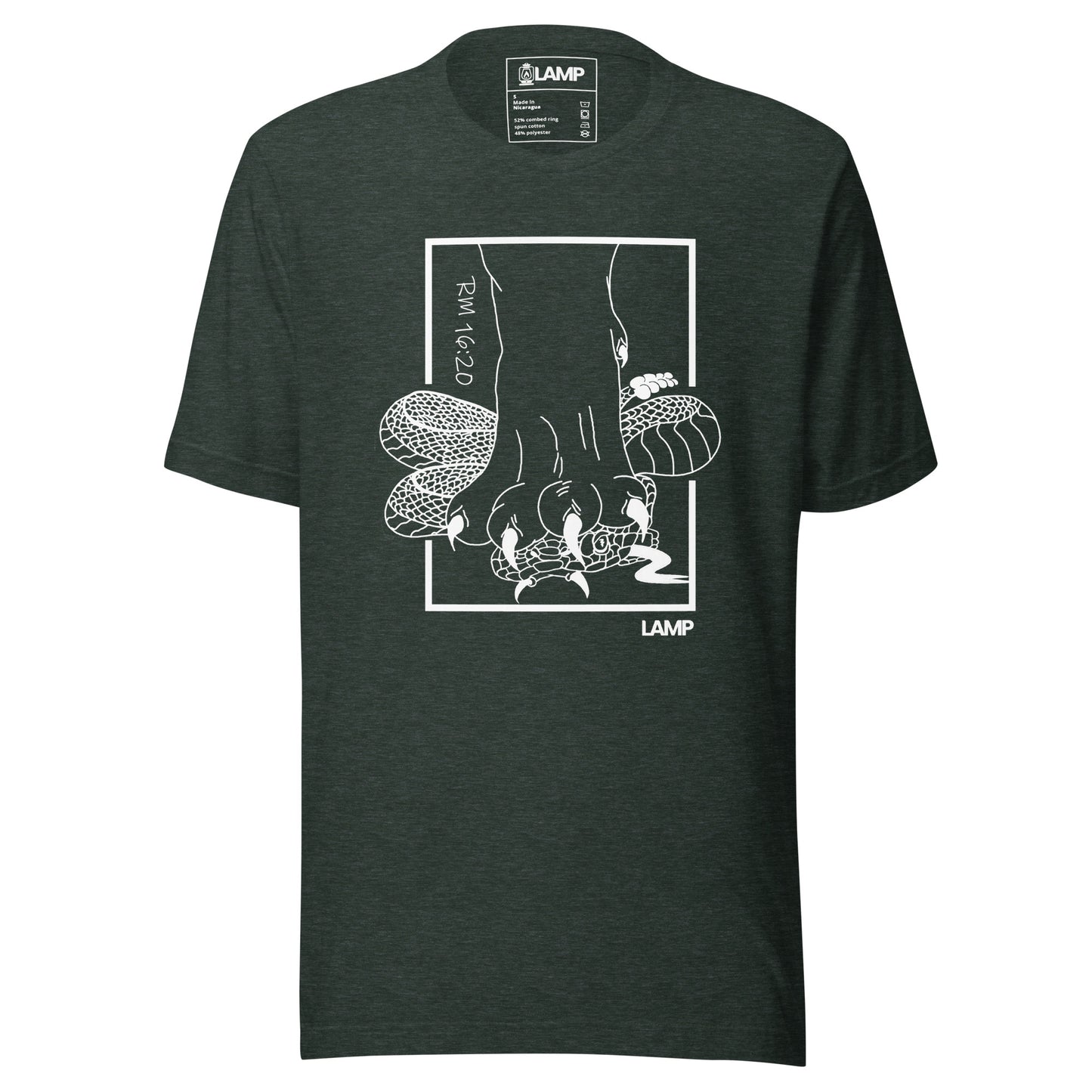 Camiseta unissex Rm 16:20