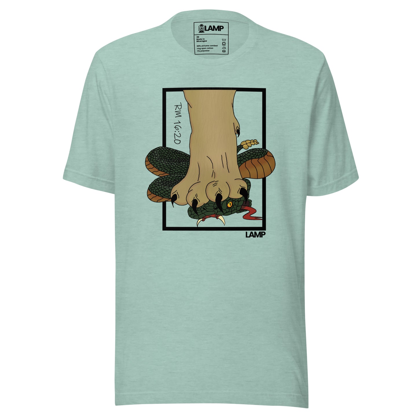 Camiseta unissex Rm 16:20