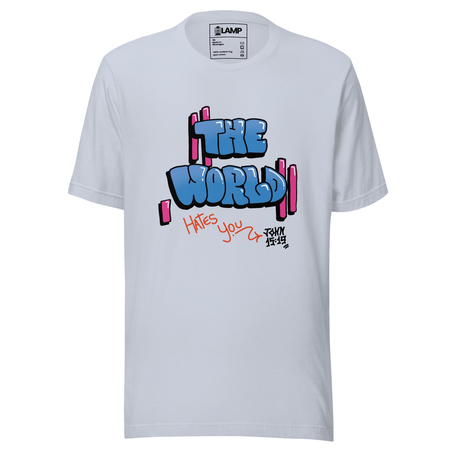 Camiseta unissex John 15:19
