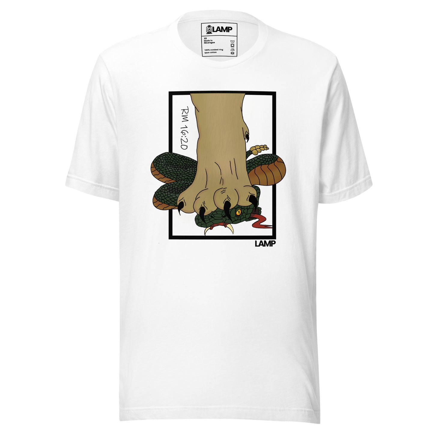 Camiseta unissex Rm 16:20