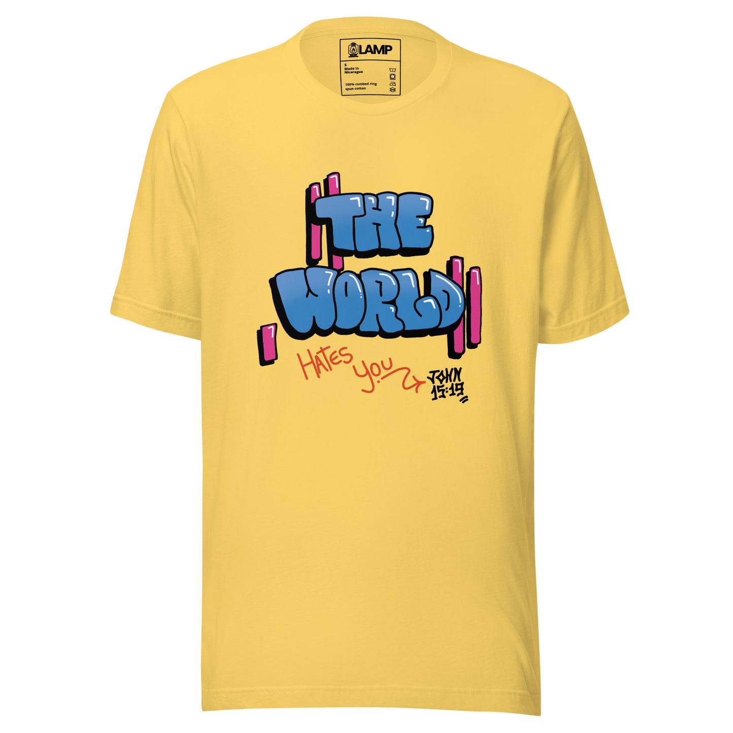 Camiseta unissex John 15:19