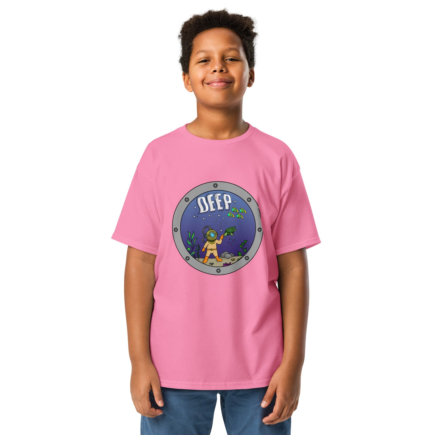 Camiseta clássica juvenil Salmo 139:7-10