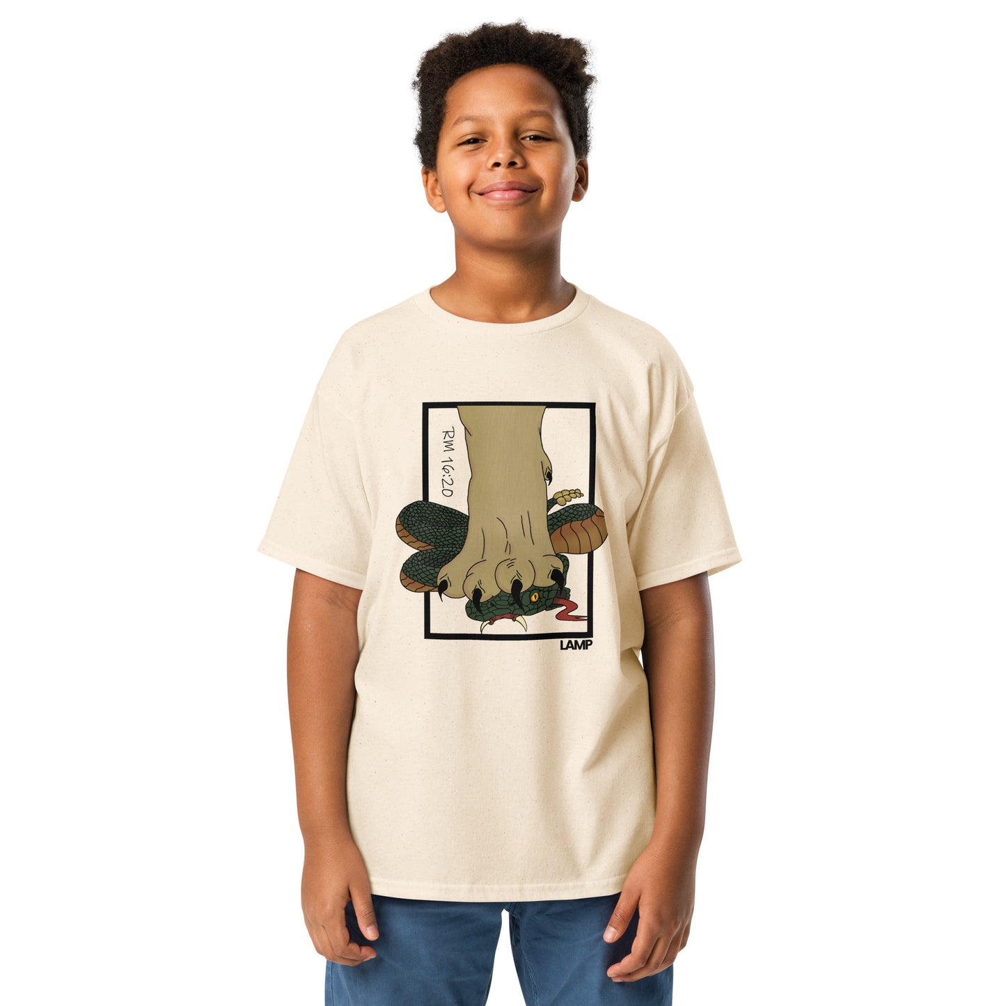 Camiseta clássica juvenil Rm 16:20