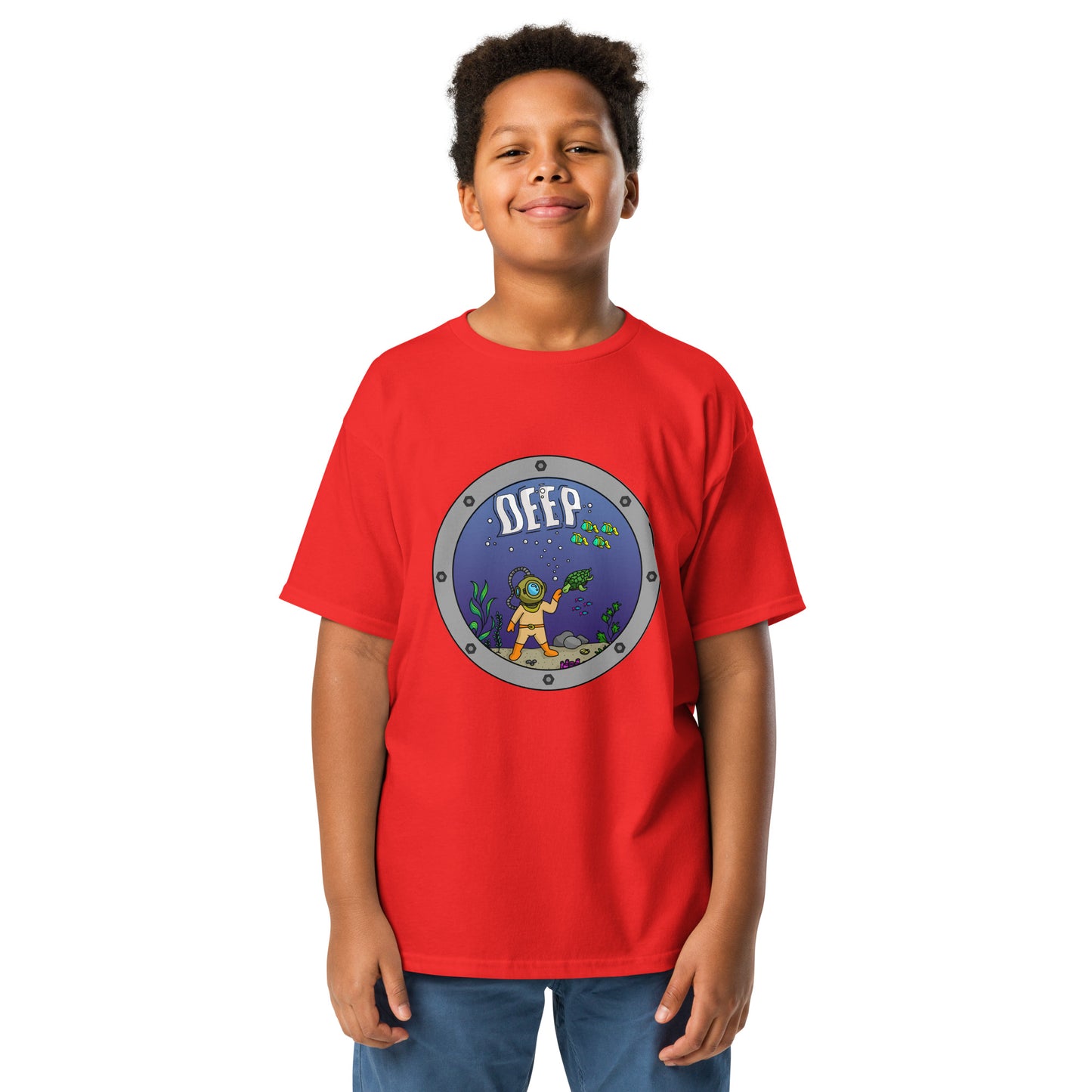 Camiseta clássica juvenil Salmo 139:7-10