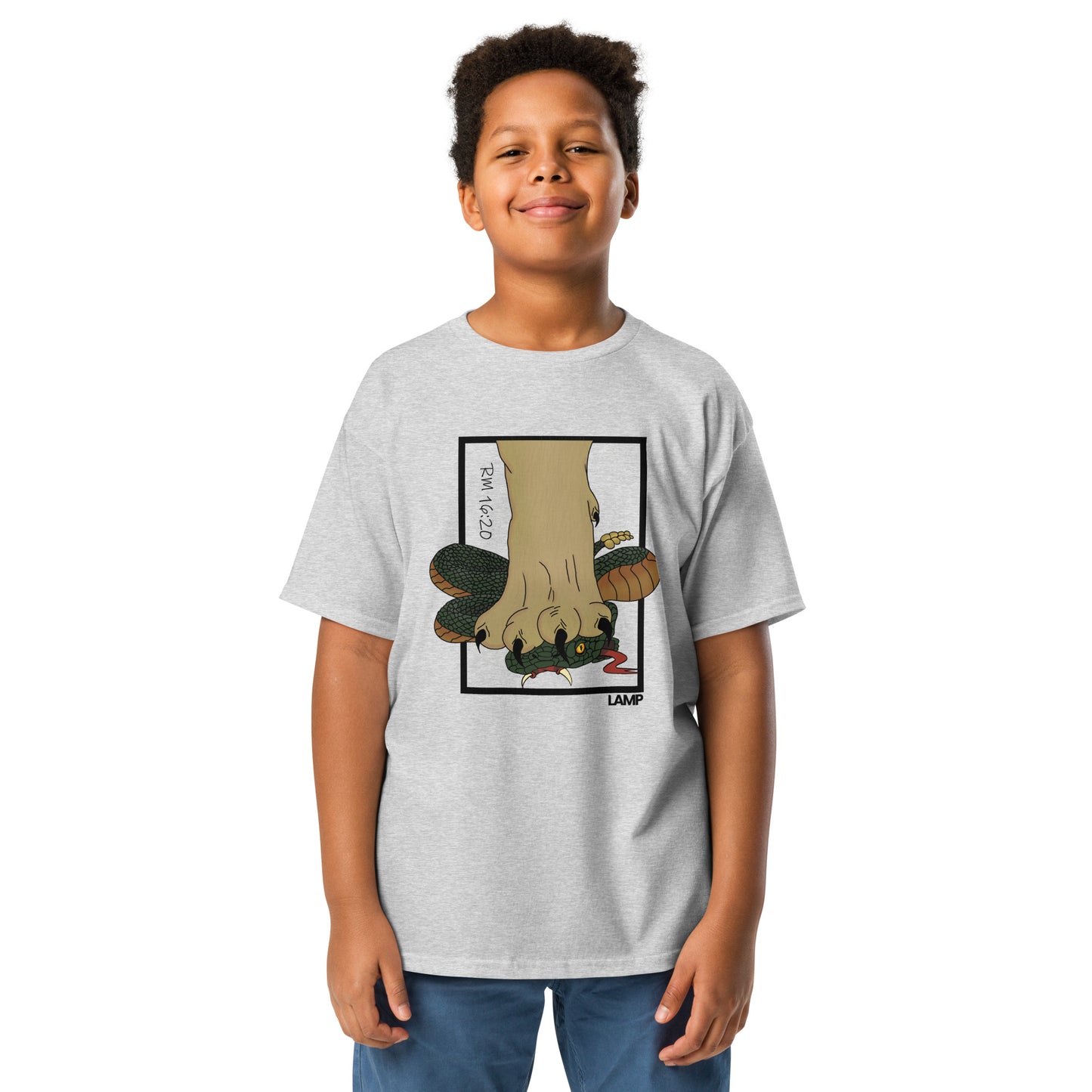 Camiseta clássica juvenil Rm 16:20